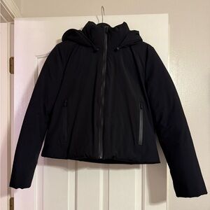 Zara Cropped Puffer Jacket SIZE M